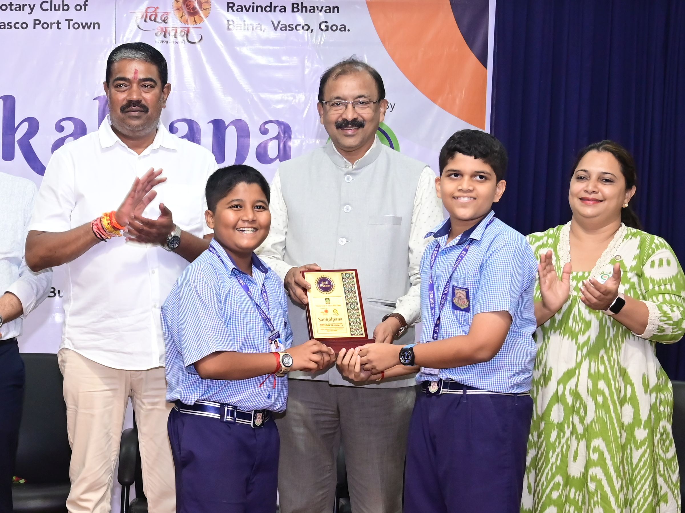 2nd Place – Shreyas Raikar & Bhargav Khobrekar, St Andrews ICSE School, Vasco