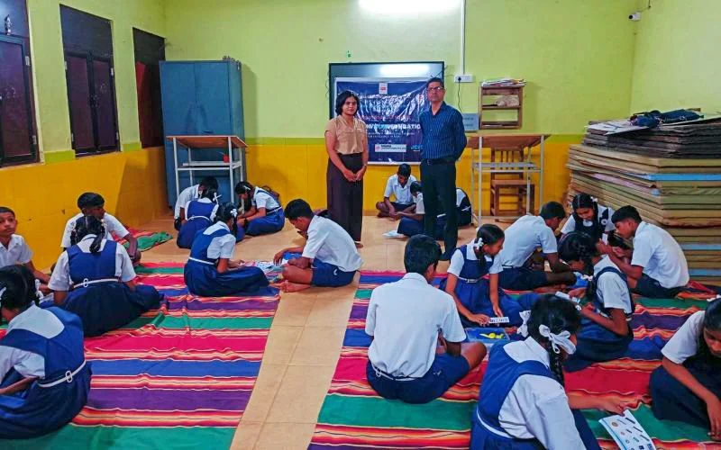 Robotics Workshop at GHS Mulgao Bicholim