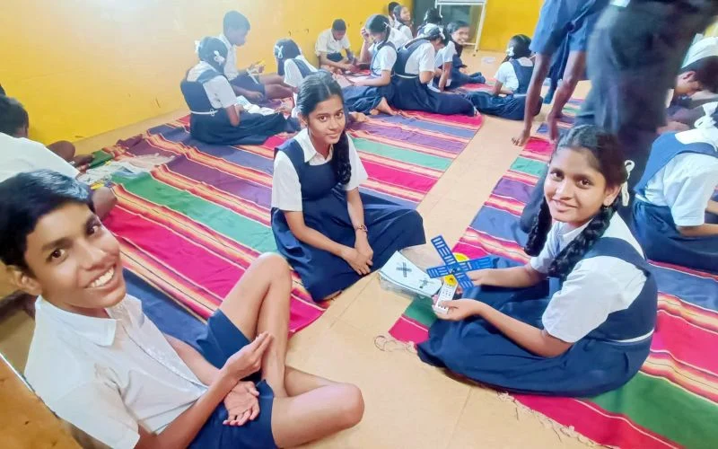 Robotics Workshop at GHS Mulgao Bicholim