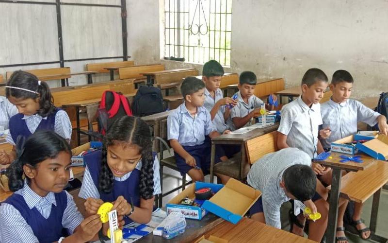 Hands-On Robotics Workshop Held at Viscount of Pernem High School