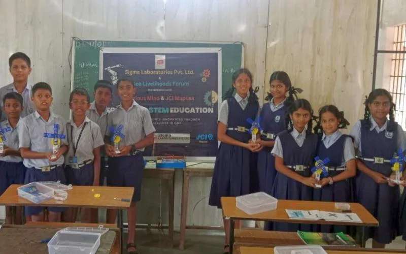 Hands-On Robotics Workshop Held at Viscount of Pernem High School