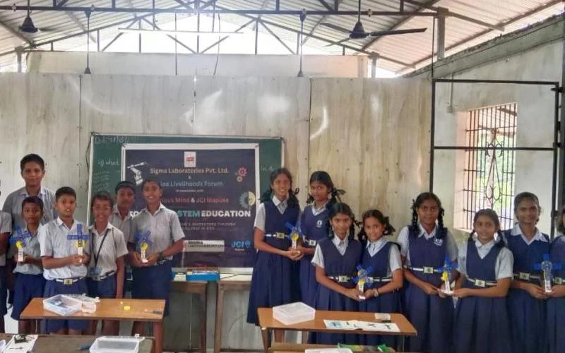 Hands-On Robotics Workshop Held at Viscount of Pernem High School